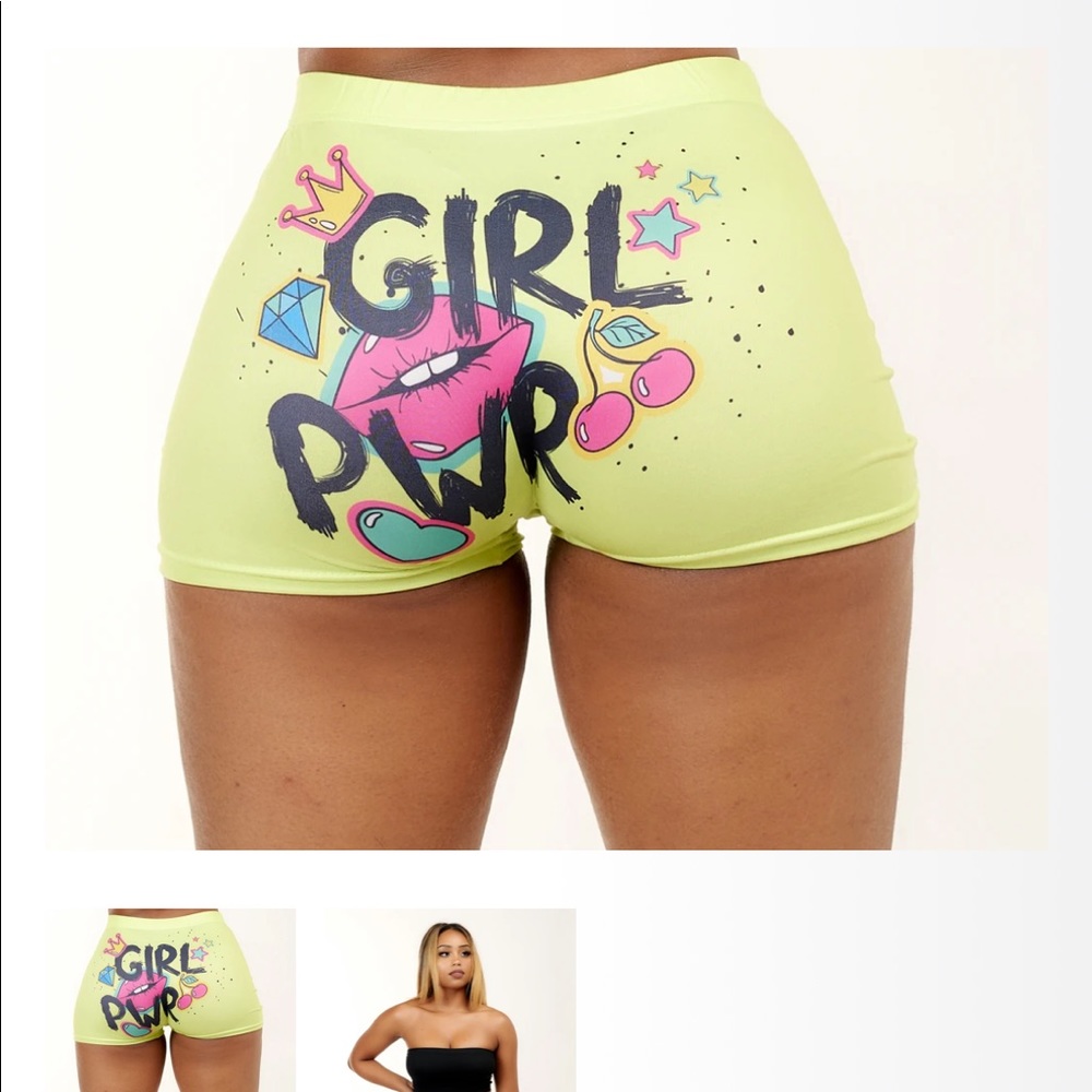 Sleepwrld Shorts Neon Green/Yellow